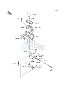 KVF650_4X4 KVF650FCF EU drawing Control