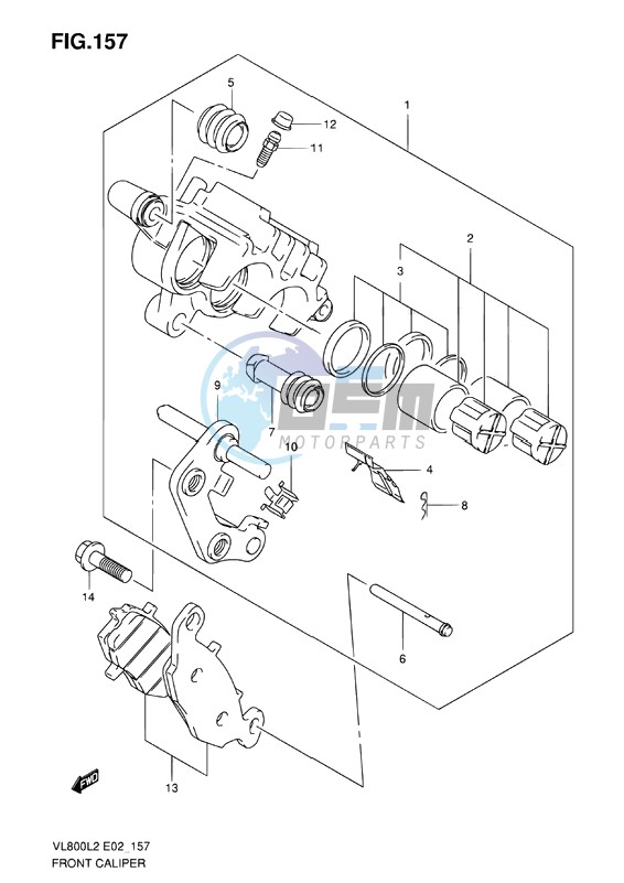 FRONT CALIPER