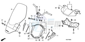 FES150A9 Europe Direct - (ED / ABS 2ED) drawing HANDLE PIPE/HANDLE COVER