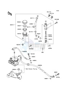 ER-6n ABS ER650D9F GB XX (EU ME A(FRICA) drawing Rear Master Cylinder