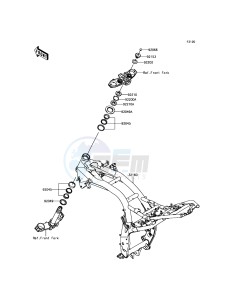 Z800 ABS ZR800FGF UF (UK FA) XX (EU ME A(FRICA) drawing Frame