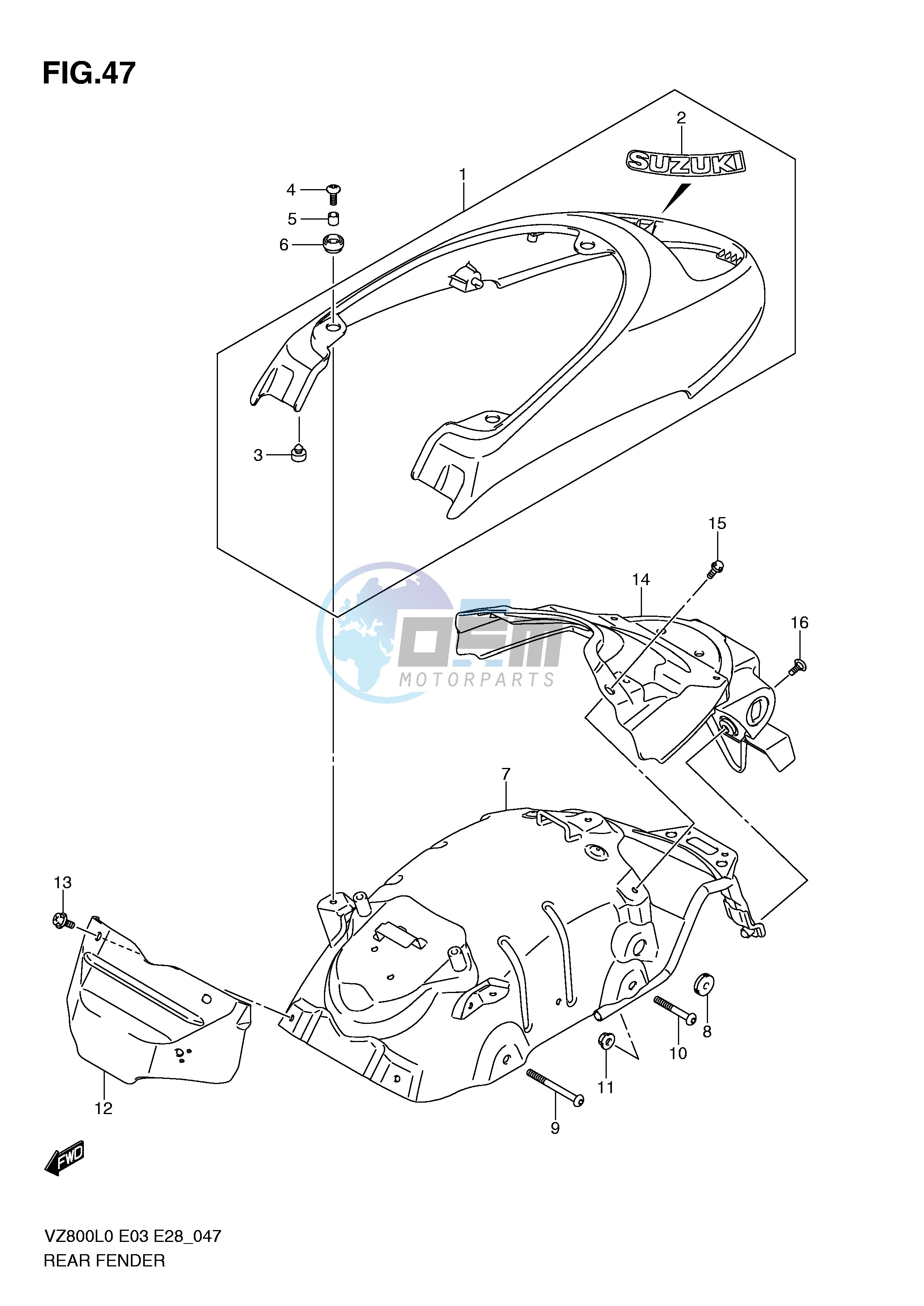 REAR FENDER