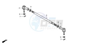 TRX300EX SPORTRAX drawing TIE ROD