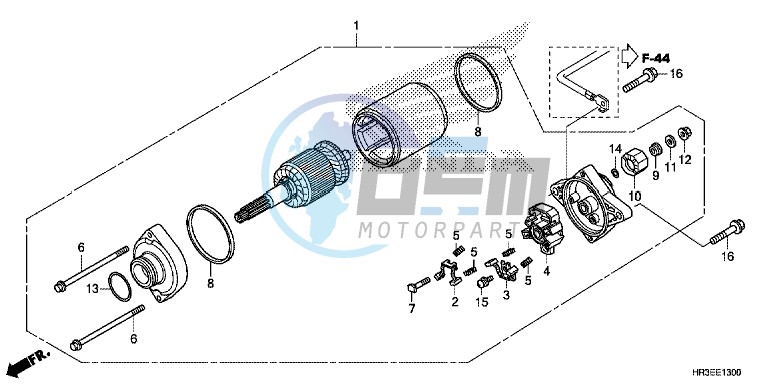 STARTER MOTOR