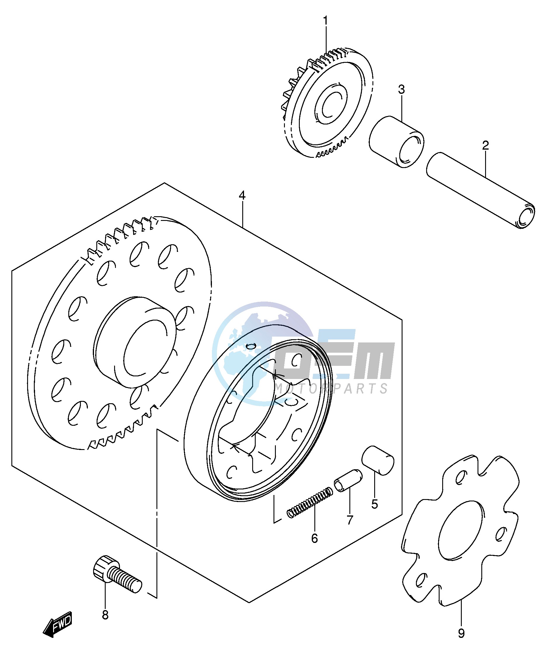 STARTER CLUTCH