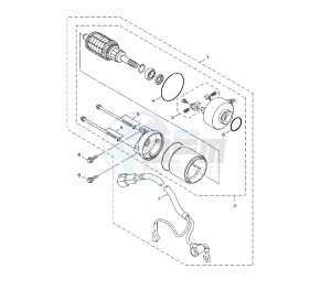 HW XENTER 150 drawing STARTING MOTOR