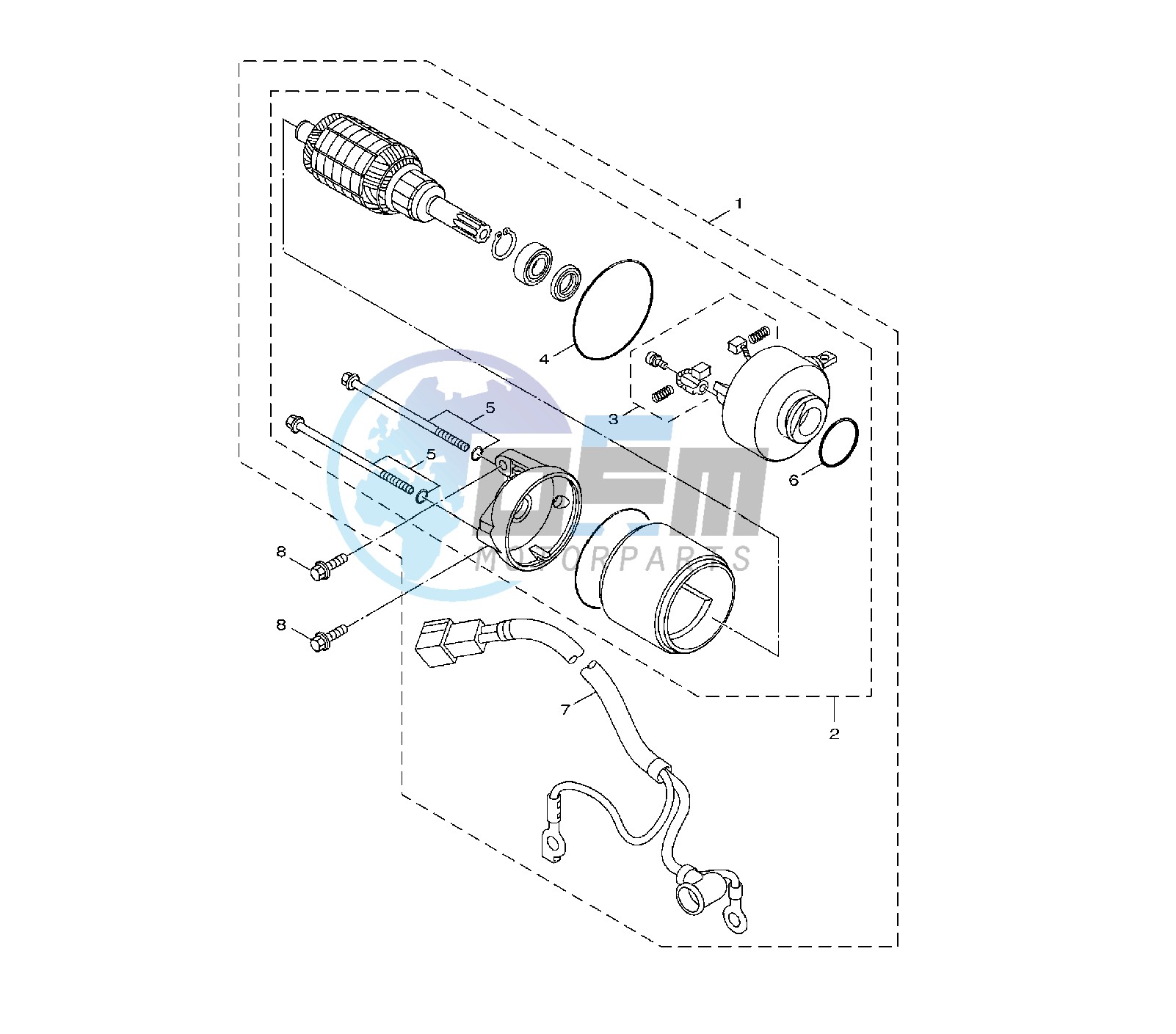 STARTING MOTOR