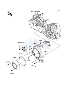 VN1700_VOYAGER_CUSTOM_ABS VN1700KBF GB XX (EU ME A(FRICA) drawing Chain Cover