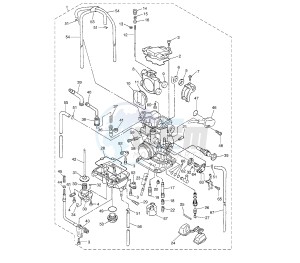 WR F 450 drawing CARBURETOR