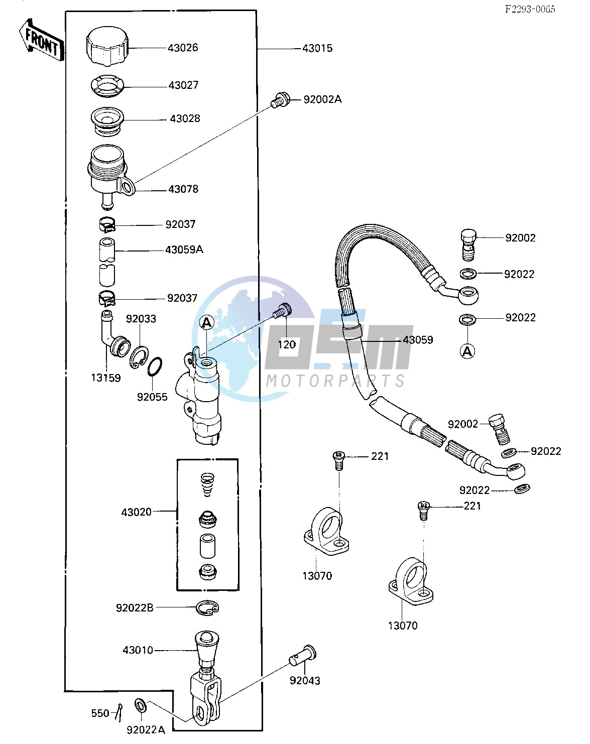 REAR MASTER CYLINDER