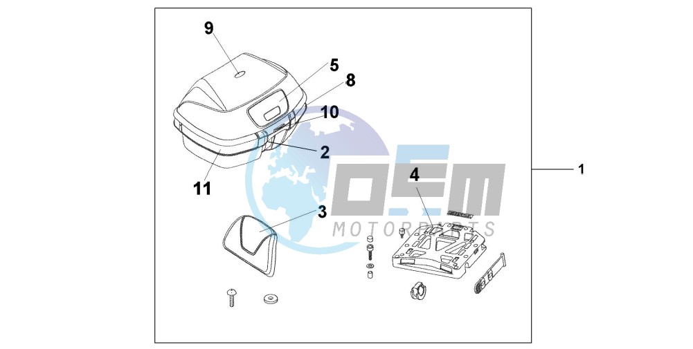 TOP BOX 45L