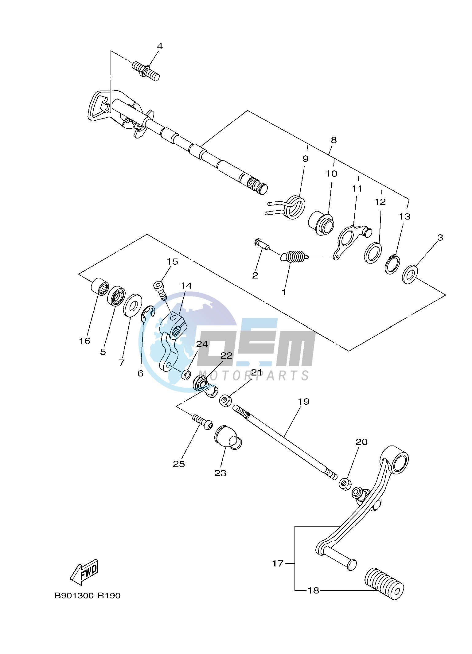 SHIFT SHAFT