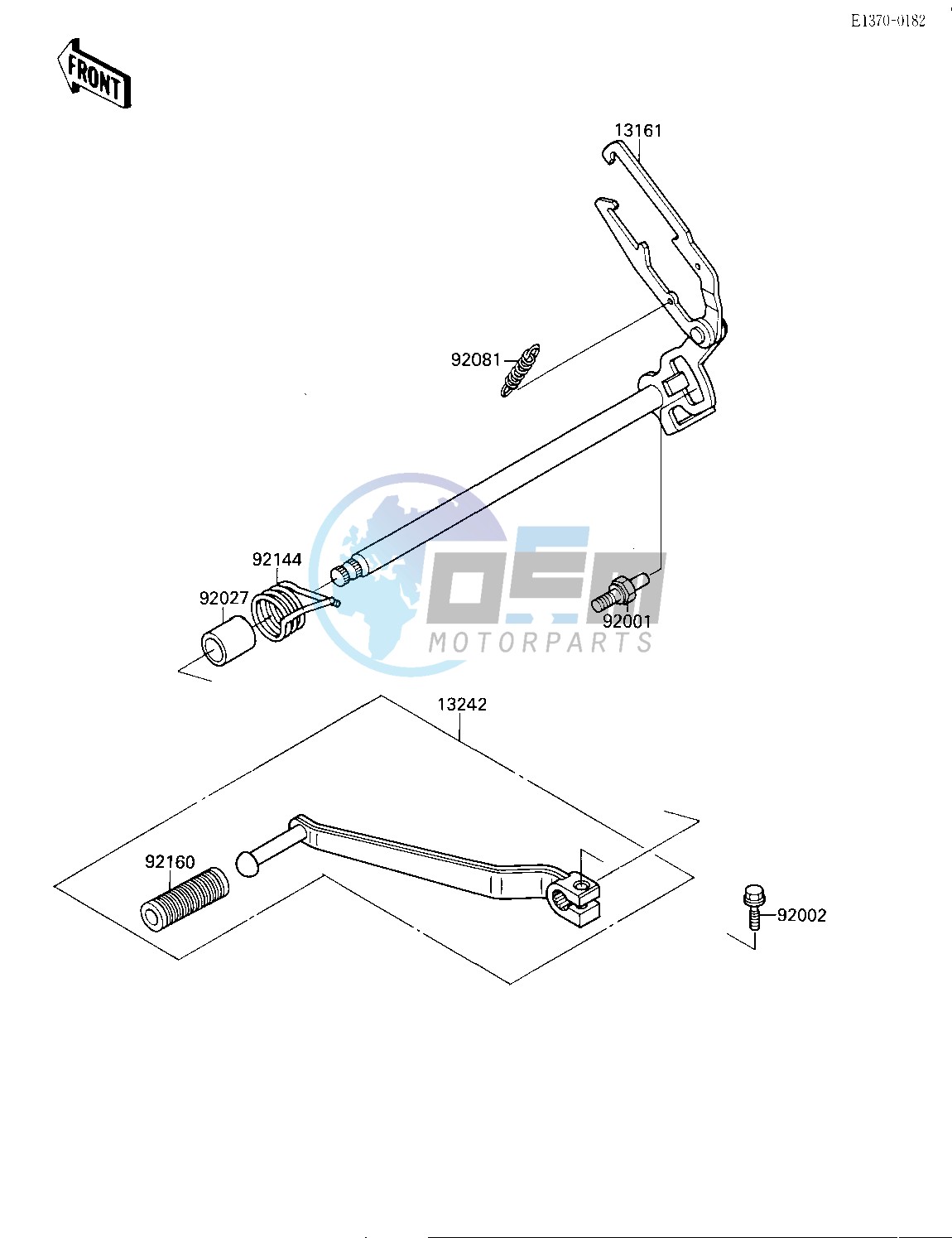 GEAR CHANGE MECHANISM