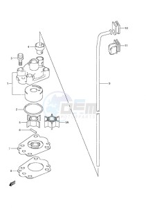 df 2.5 drawing Water Pump