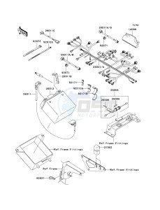 KSV 700 A [KFX 700] (A6F-A9F) A8F drawing CHASSIS ELECTRICAL EQUIPMENT