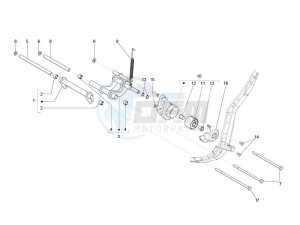 Liberty 125 4t Delivery e3 Single drawing Swinging arm