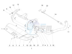 BEVERLY 300 IE ABS E4 (APAC) drawing Silencer