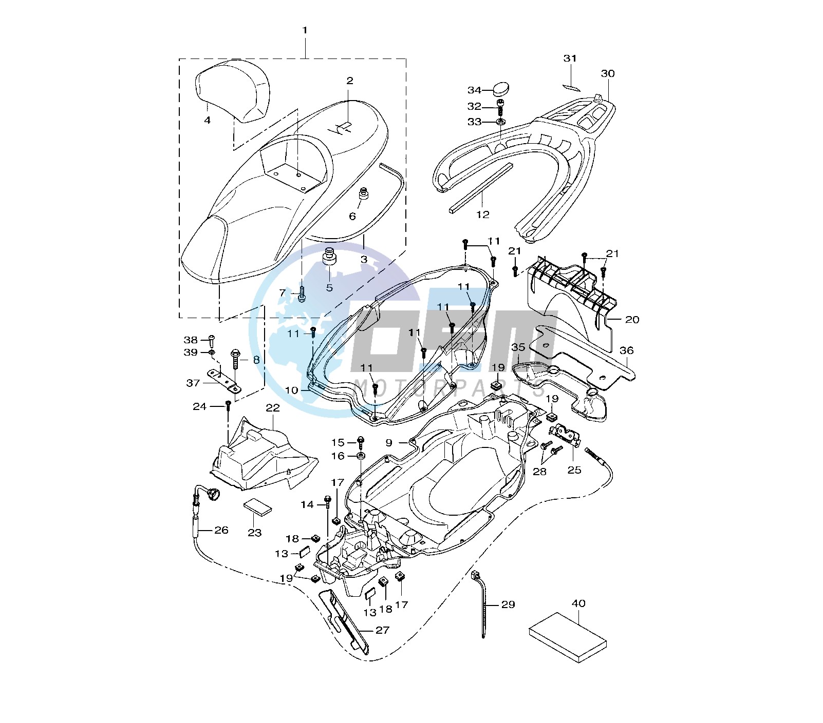 SEAT 5B+G785127-29