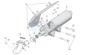 Atlantic 400-500 sprint drawing Exhaust unit EURO 2