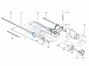 Typhoon 125 4t 2v e3 drawing Swinging arm