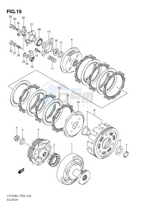 LT-F400 (P24) drawing CLUTCH