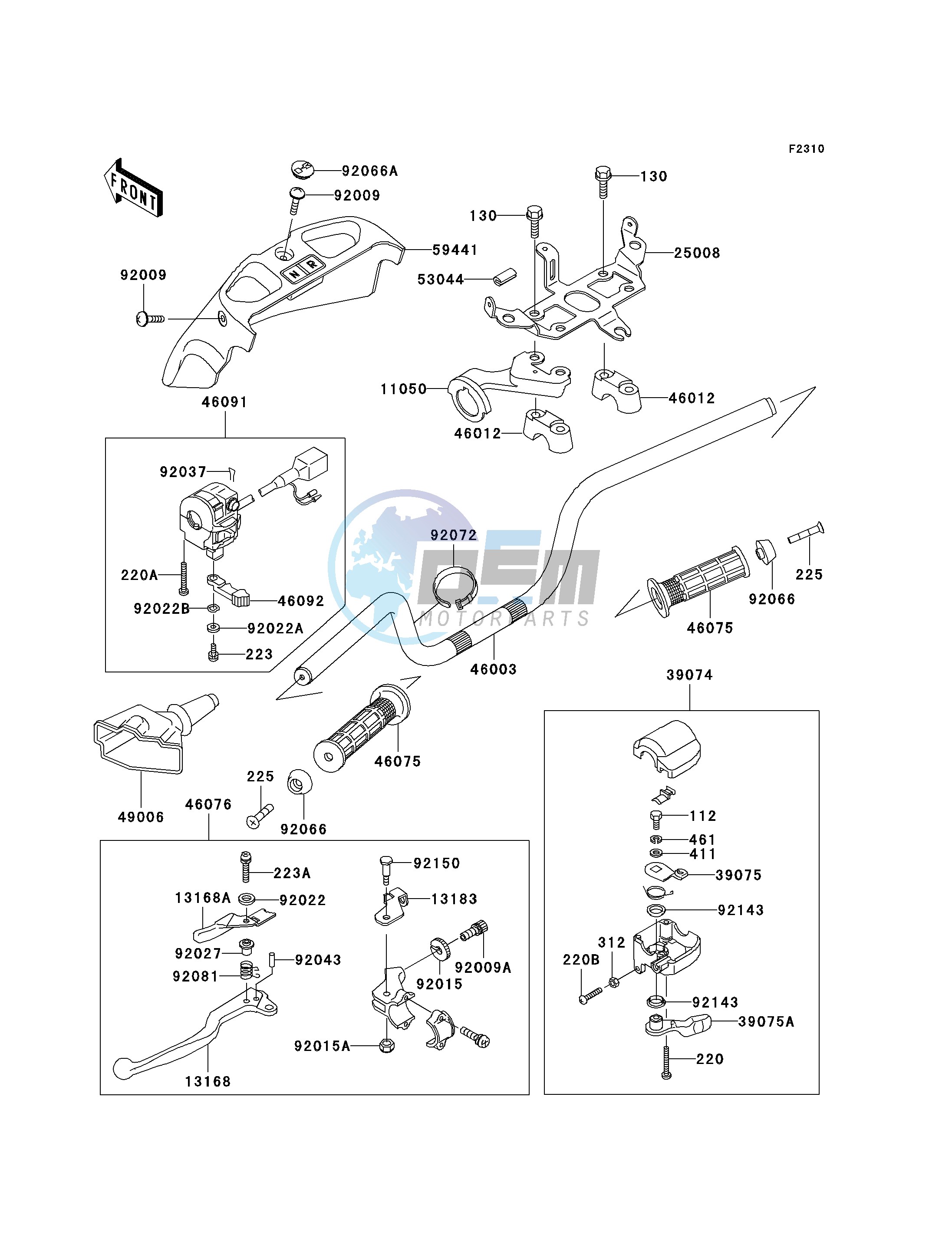 HANDLEBAR -- C1- -