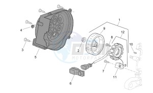 SR 50 IE-Carb drawing Flywheel