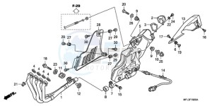 CBR1000RA9 Korea - (KO / ABS MME) drawing EXHAUST MUFFLER