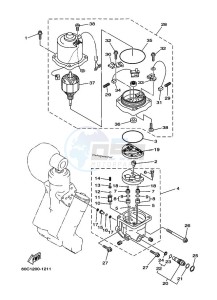 200AETX drawing POWER-TILT-ASSEMBLY-2