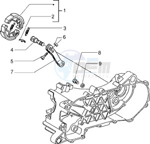 SKR 80 city drawing Brake lever