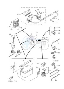 MT07 MT-07 700 (1WSH 1WSJ) drawing ELECTRICAL 1