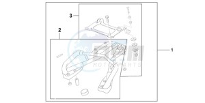 VFR8009 UK - (E / MME) drawing REAR CARRIER