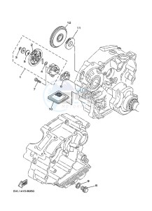 YBR125E YBR125 (BN9C) drawing OIL PUMP