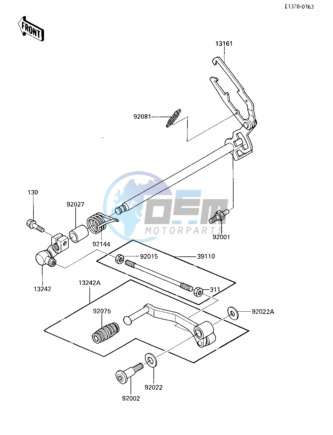 GEAR CHANGE MECHANISM