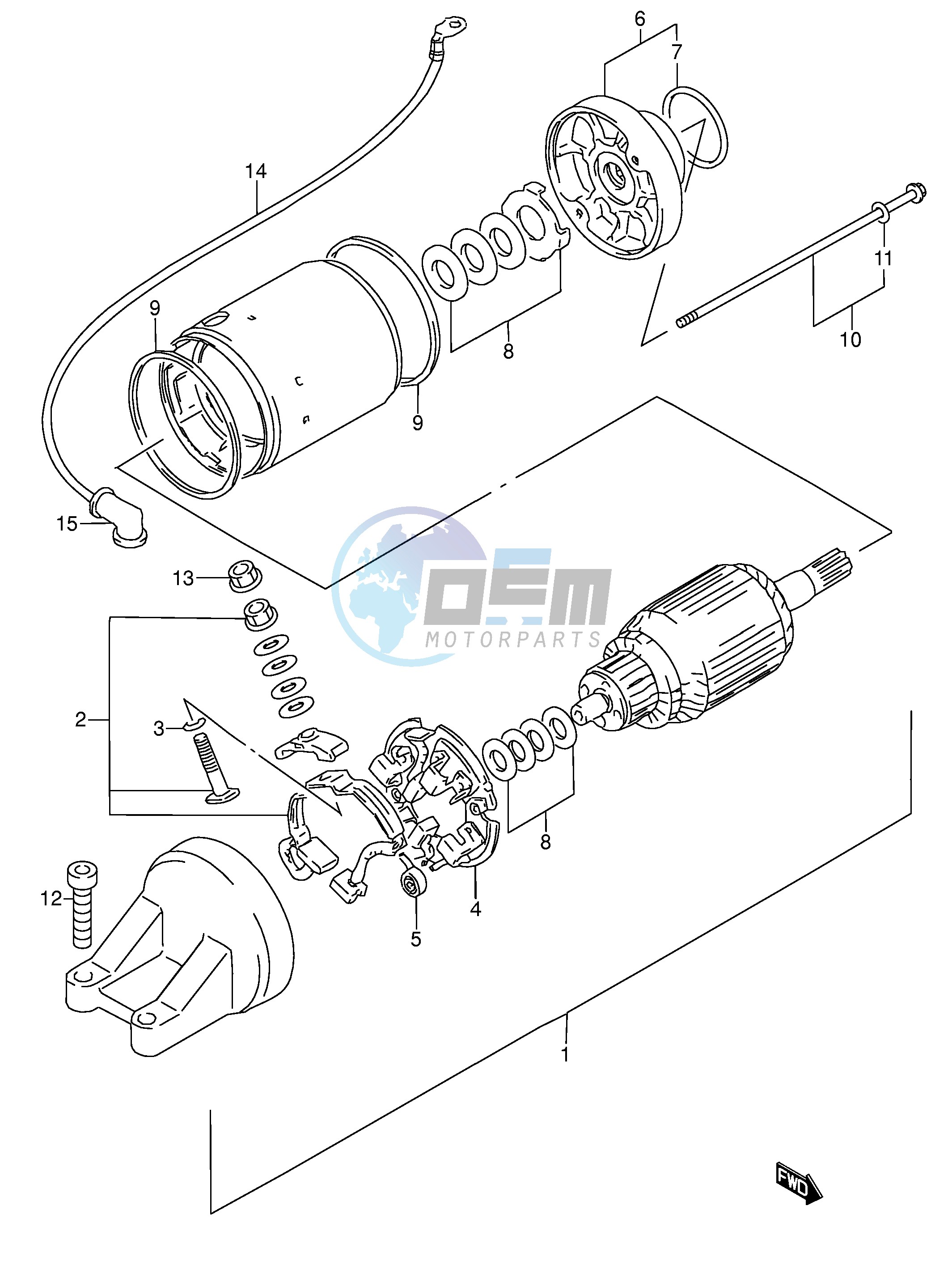 STARTING MOTOR