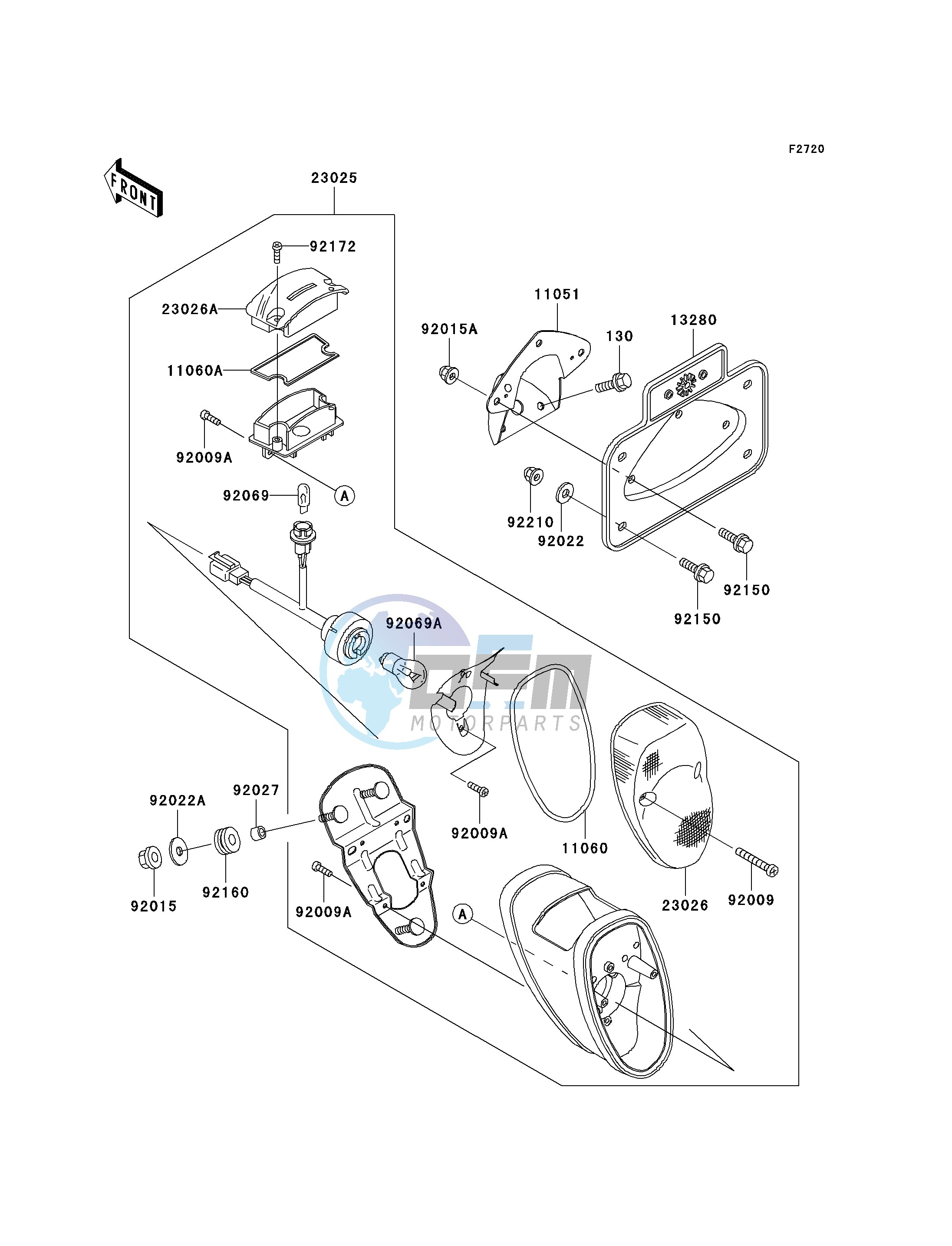 TAILLIGHT-- S- -