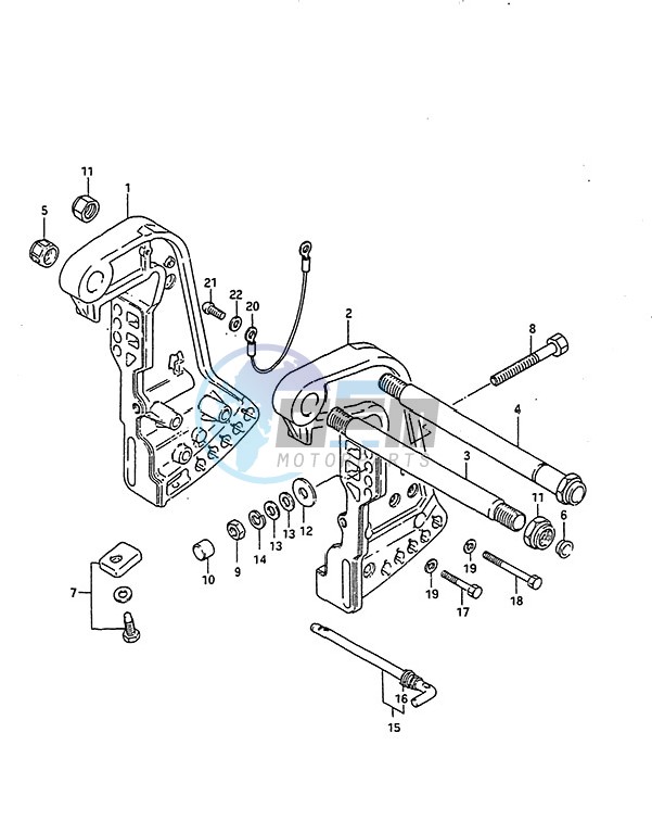 Clamp Bracket (1984 to 1985)