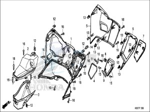 WW125EX2H WW125 E drawing INNER COVER