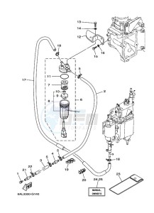 FL250A drawing FUEL-SUPPLY-1