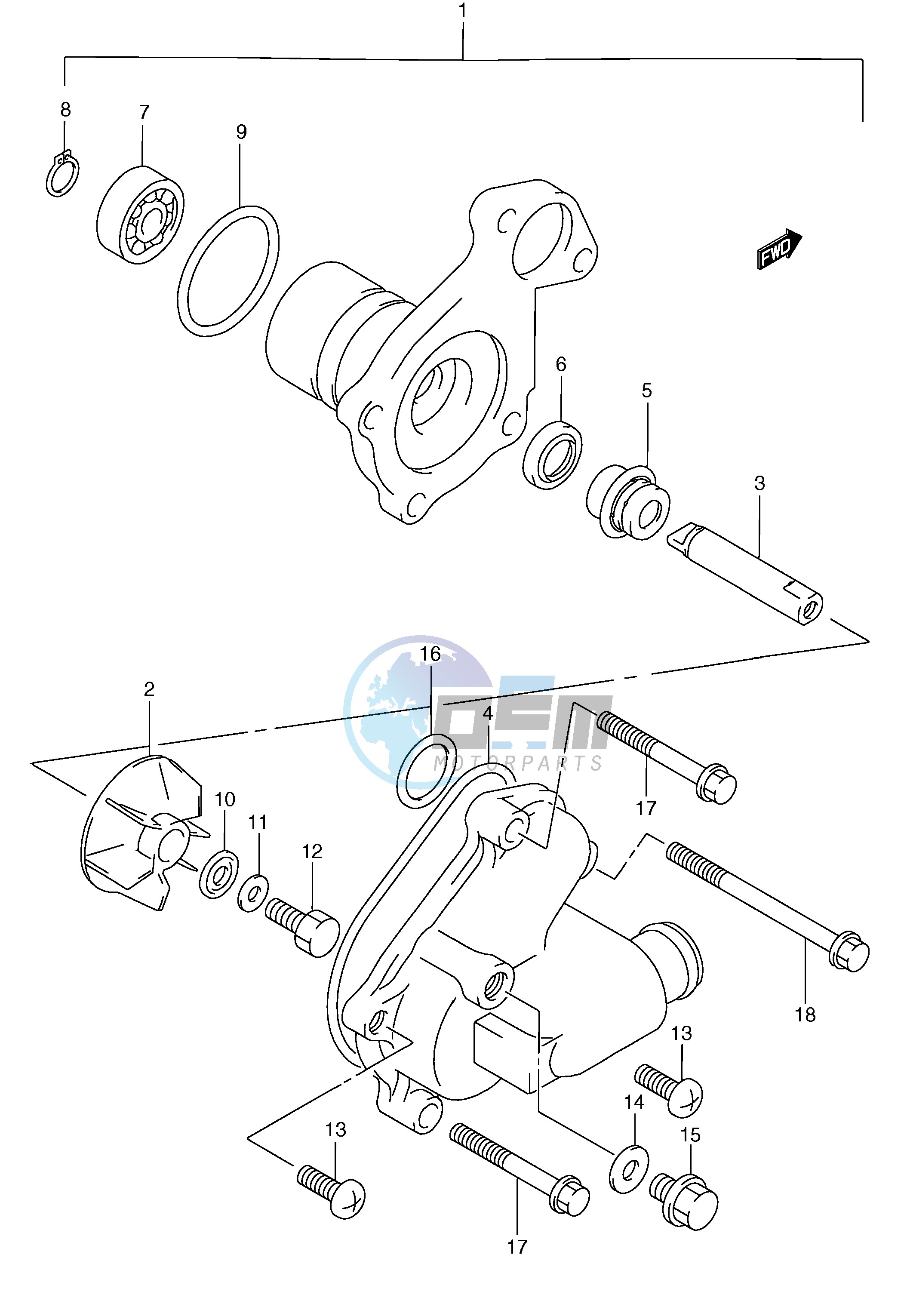 WATER PUMP