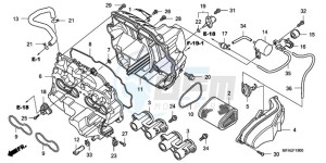 CBF1000SA UK - (E / ABS MKH) drawing AIR CLEANER