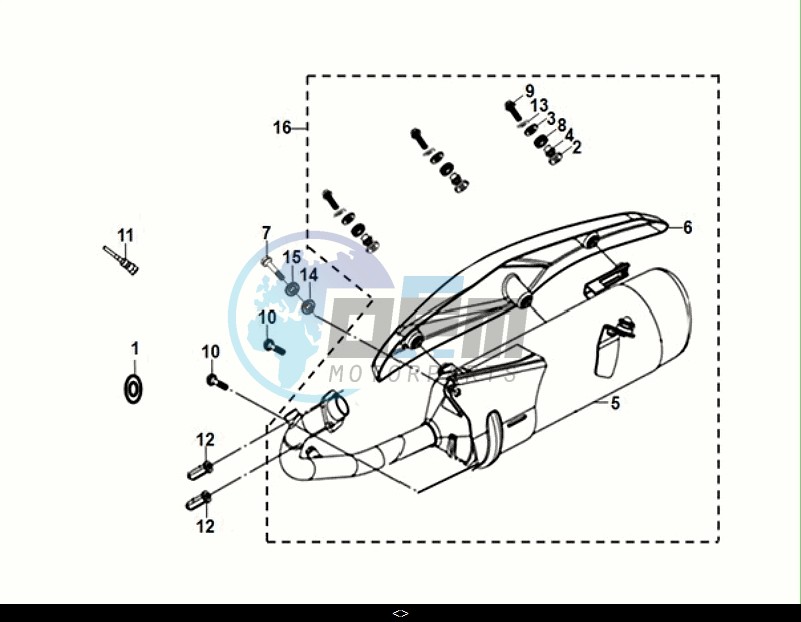 EXHAUST MUFFLER