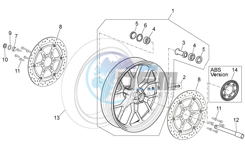 Front wheel