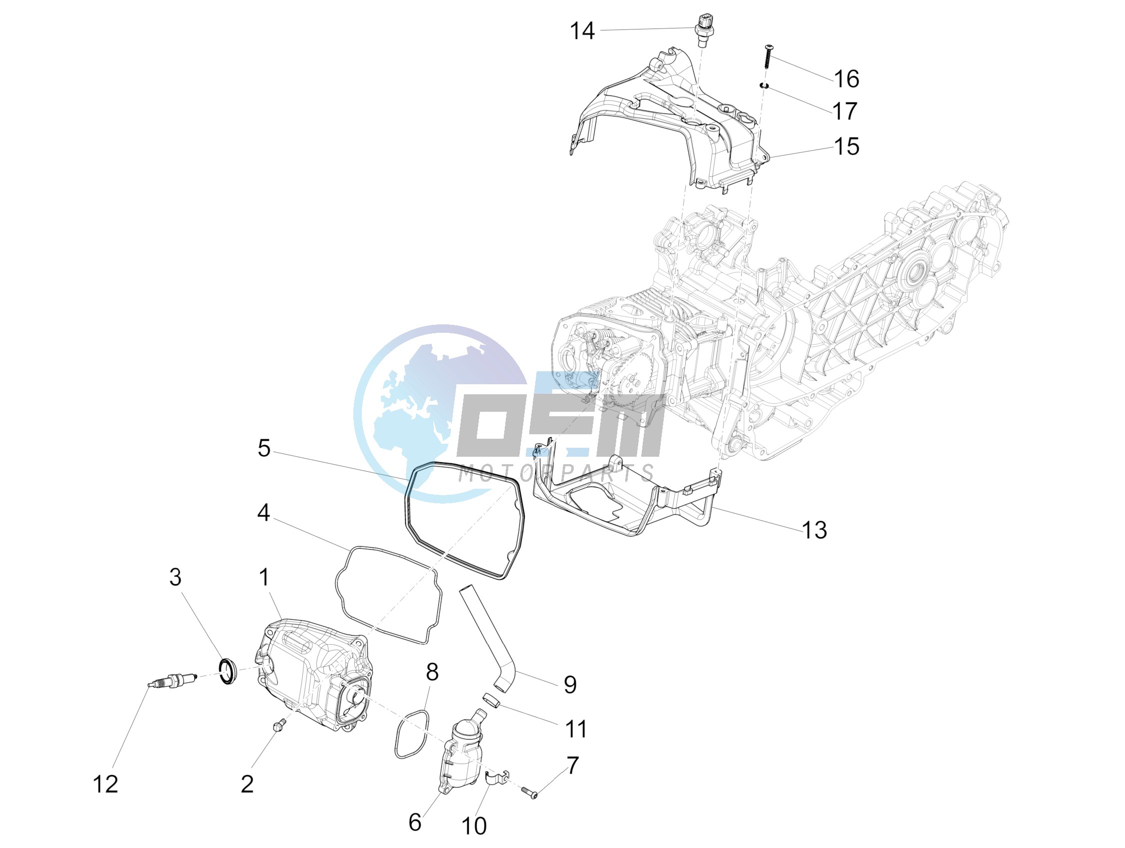 Cylinder head cover