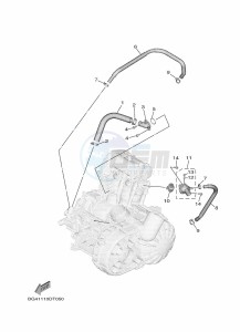 YXF850ES YXF85WPSK (BG4K) drawing WATER PUMP