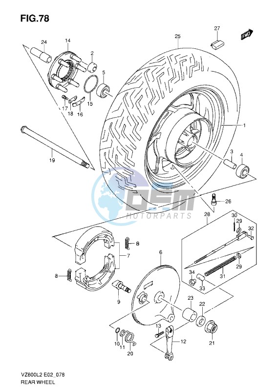 REAR WHEEL