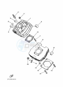 DT125 (3TTU) drawing CYLINDER