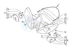 X9 200 180 drawing Head lamp