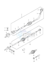 DF 140 drawing Fuel Hose