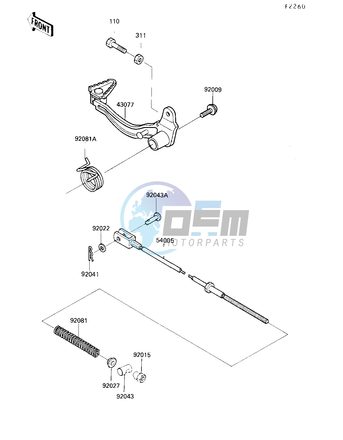 BRAKE PEDAL